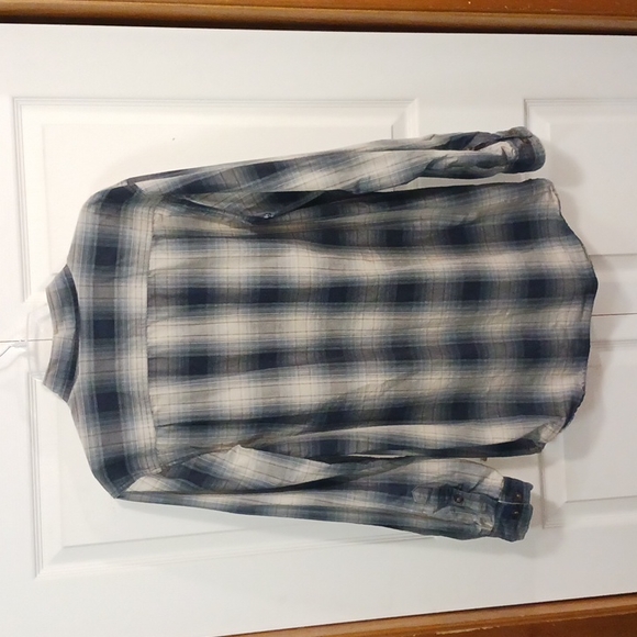 Carhartt cotton long sleeve plaid button down - relaxed fit - Med - Picture 4 of 10